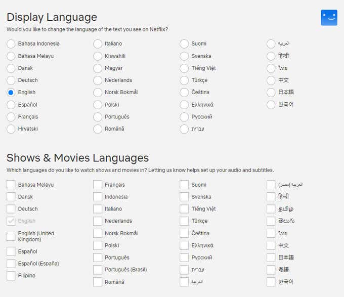 04LanguagePreferences - Online Tech Tips How to Change Language via the Netflix Website image 4 - 04LanguagePreferences