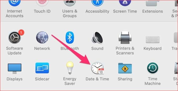 05-System-Preferences - Online Tech Tips Update Your Computer’s Date & Time image 4 - 05-System-Preferences