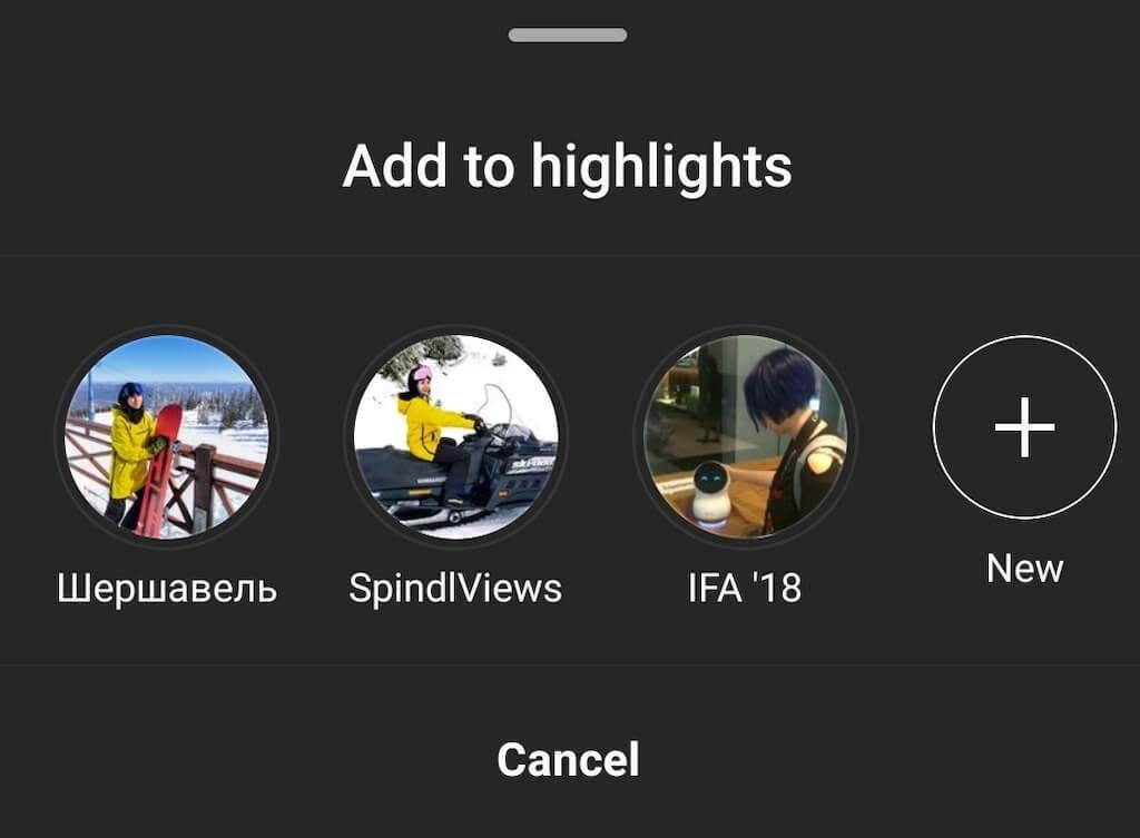 05_select-new - Online Tech Tips How to Use Instagram Story Highlights image 4 - 05_select-new