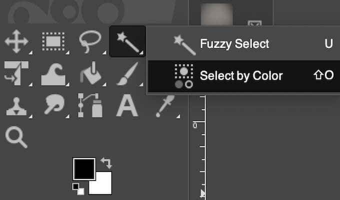 06_choose-select-by-color - Online Tech Tips How to Create a Transparent Background in GIMP image 7 - 06_choose-select-by-color