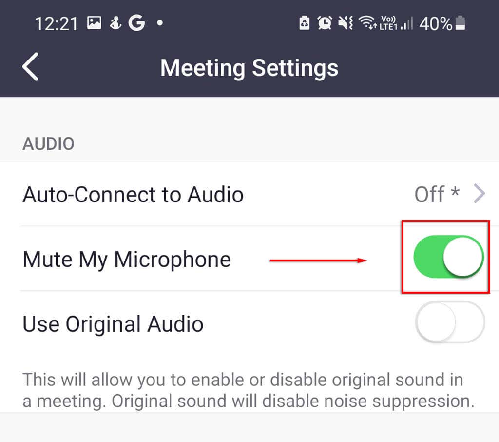 09-Toggle-On - Online Tech Tips Enable Auto-Mute When Joining Zoom Meetings image 6 - 09-Toggle-On