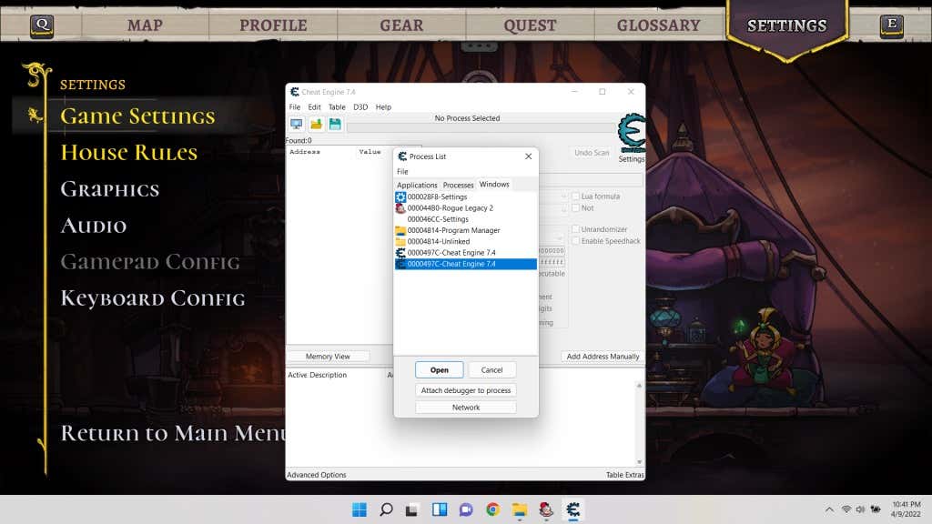 11-Process-List - Online Tech Tips Using Cheat Engine to Change Game Speed image 11 - 11-Process-List