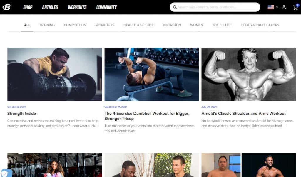 13-bodybuilding - Online Tech Tips Best Workout and Fitness Websites image 4 - 13-bodybuilding