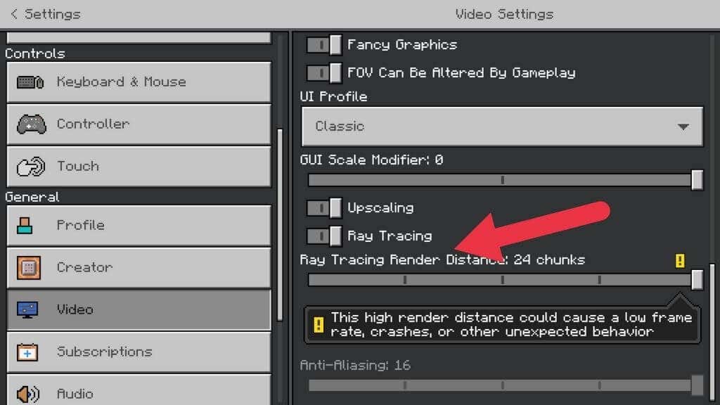 17-RT-On - Online Tech Tips How to Turn on Ray Tracing in Minecraft image 14 - 17-RT-On