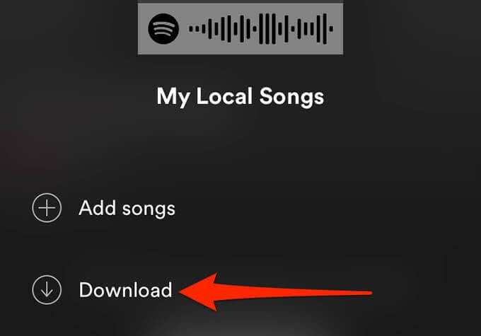 19-spotify-download-playlist-ios - Online Tech Tips How to Access Local Files in Spotify on iPhone image 6 - 19-spotify-download-playlist-ios