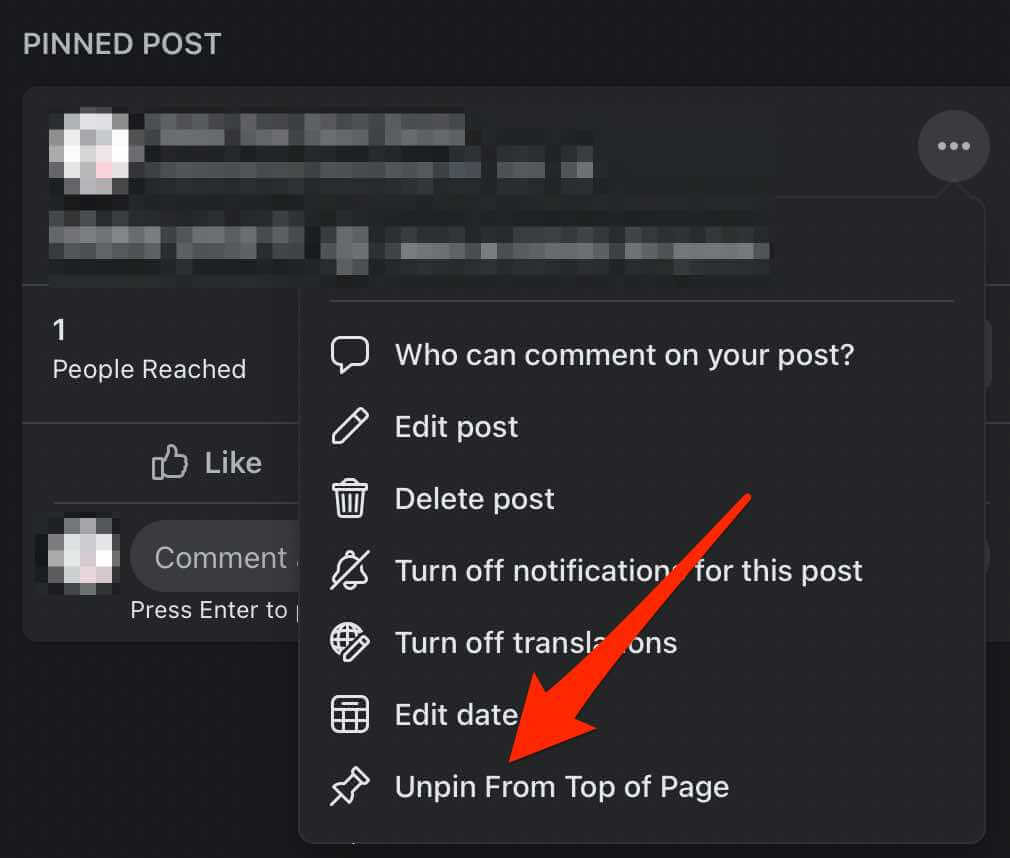 26-how-to-pin-a-post-on-facebook-more-unpin-post - Online Tech Tips How to Pin a Post on a Facebook Page image 14 - 26-how-to-pin-a-post-on-facebook-more-unpin-post