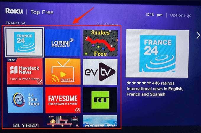 4-select-roku-channel - Online Tech Tips Add a Channel to Roku Using the Roku Device Itself image 3 - 4-select-roku-channel