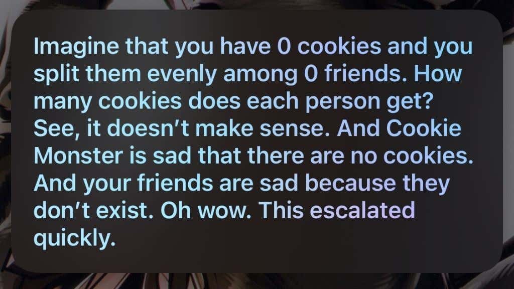 5-Zero - Online Tech Tips Siri, What is Zero Divided by Zero? image - 5-Zero