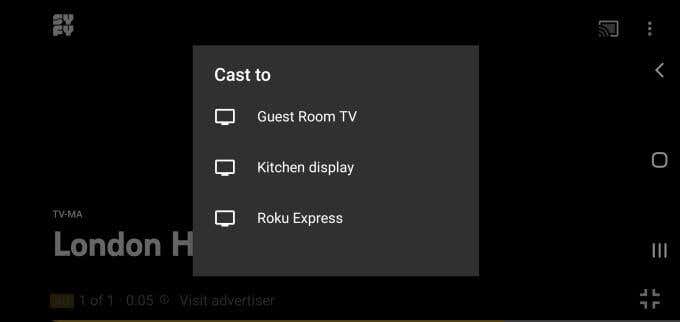 9-mobile-cast-to-rokutv - Online Tech Tips How to Cast to Roku TV from Your Mobile Device image - 9-mobile-cast-to-rokutv