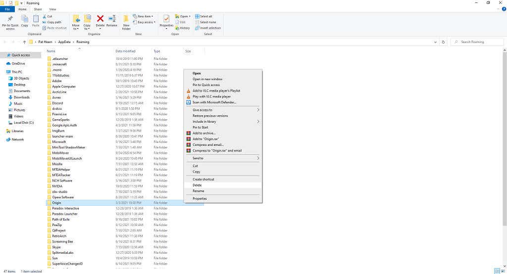9-Roaming - Online Tech Tips How to Clear Your Origin Cache image 11 - 9-Roaming