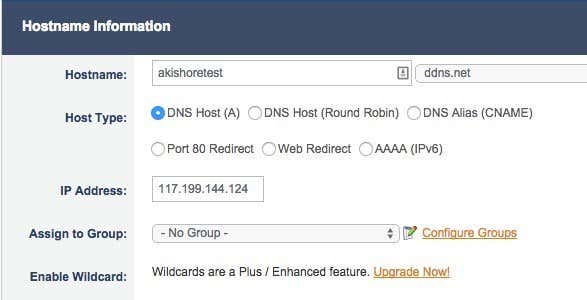 add a host noip - Online Tech Tips add a host noip - add a host noip