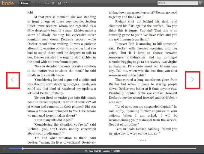 How To Use The Amazon Cloud Reader App image 3 - Book-Arrows