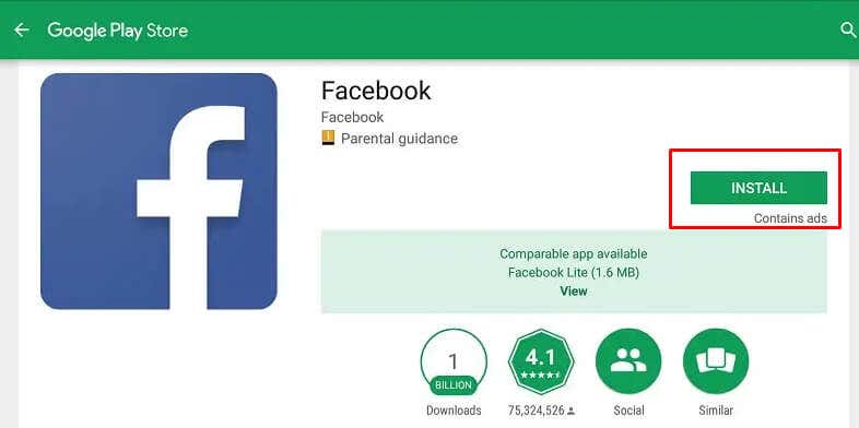 cant-post-on-facebook-try-these-10-fixes-11-compressed - Online Tech Tips Reinstall the Facebook App image - cant-post-on-facebook-try-these-10-fixes-11-compressed