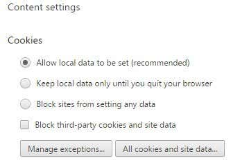 chrome content settings - Online Tech Tips chrome content settings - chrome content settings
