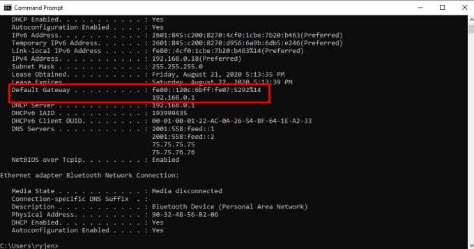 default-gateway - Online Tech Tips How To Disable SSID Broadcast On Your Router image - default-gateway