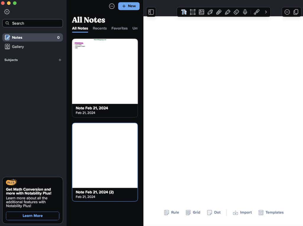 goodnotes-vs-notability-which-is-better-5-compressed - Online Tech Tips Notability app interface - goodnotes-vs-notability-which-is-better-5-compressed