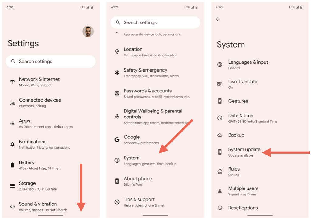 google-messages-not-downloading-mms-13-fixes-to-try-19-compressed - Online Tech Tips Update Your Android Device image - google-messages-not-downloading-mms-13-fixes-to-try-19-compressed