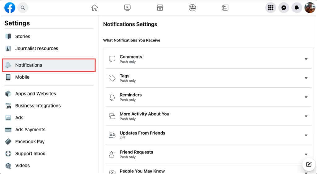 how-to-delete-facebook-notifications-on-mobile-and-desktop-5-compressed - Online Tech Tips Access Your Facebook Notification Settings image 3 - how-to-delete-facebook-notifications-on-mobile-and-desktop-5-compressed