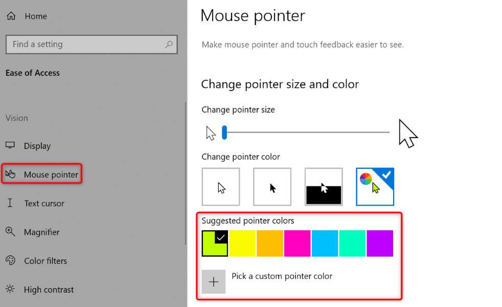 Change Your Cursor’s Color on Windows image 2 - how-to-fix-mouse-cursor-disappearing-on-google-docs-10-compressed