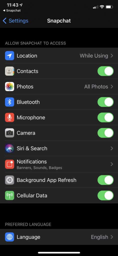 location - Online Tech Tips How to Change Location Access for Snapchat image - location
