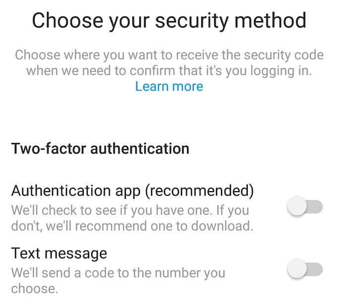 security-method_instagram - Online Tech Tips Two-Factor Authentication on Instagram image 4 - security-method_instagram