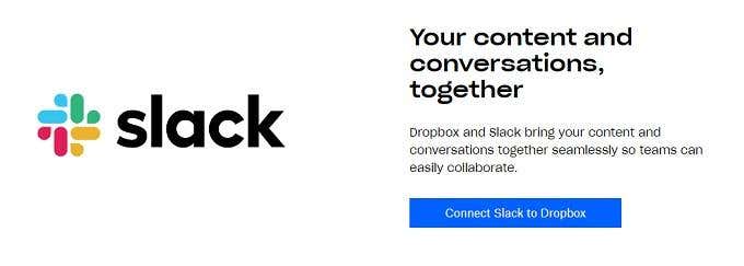 Slack - Online Tech Tips Bring Dropbox Into Slack image - Slack