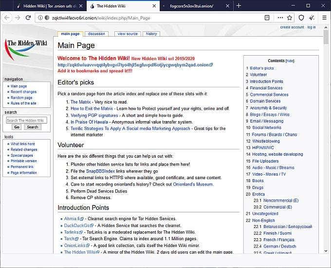 tor-the-hidden-wiki-with-links - Online Tech Tips What Is On The Dark Web? image 6 - tor-the-hidden-wiki-with-links