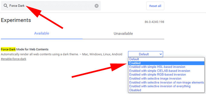 02EnableForceDarkModeChrome - Online Tech Tips Enabling Dark Mode in the Duolingo App image 2 - 02EnableForceDarkModeChrome