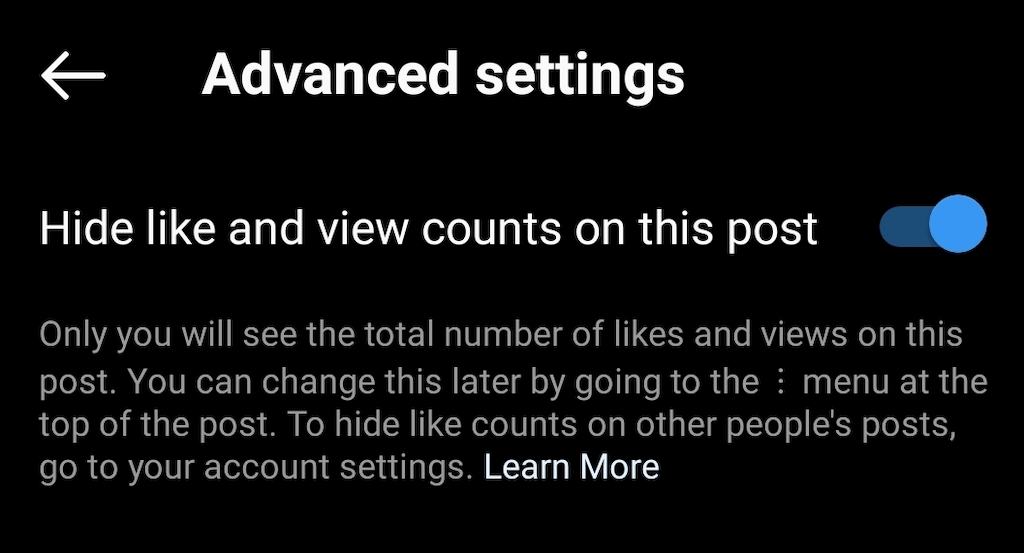03_hide-like-count - Online Tech Tips How to Turn Off Likes on a New Instagram Post image 3 - 03_hide-like-count