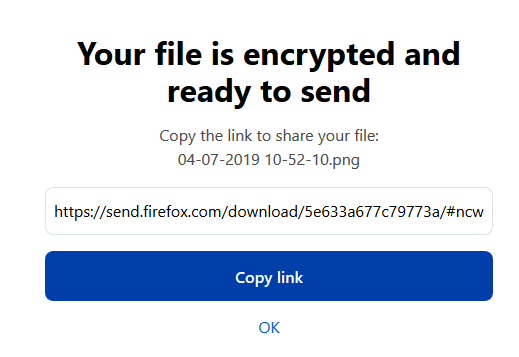 06 - Online Tech Tips Firefox Send image 3 - 06