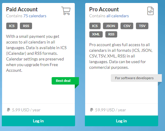 06WebCalPaidAccounts - Online Tech Tips Weather Calendars You Can Subscribe to in Google Calendar image 6 - 06WebCalPaidAccounts
