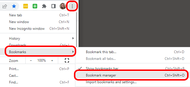 07ViewBookmarkManager - Online Tech Tips How to Edit Bookmarks in Chrome image - 07ViewBookmarkManager