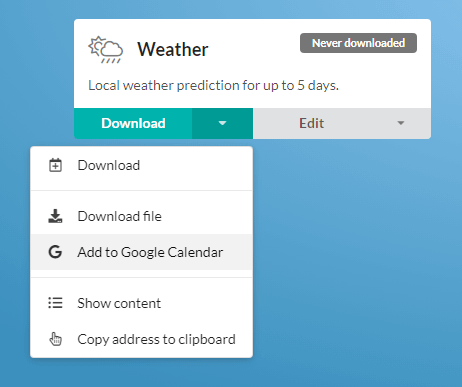 10WebCalAddToGoogleCalendar - Online Tech Tips Weather Calendars You Can Subscribe to in Google Calendar image 10 - 10WebCalAddToGoogleCalendar