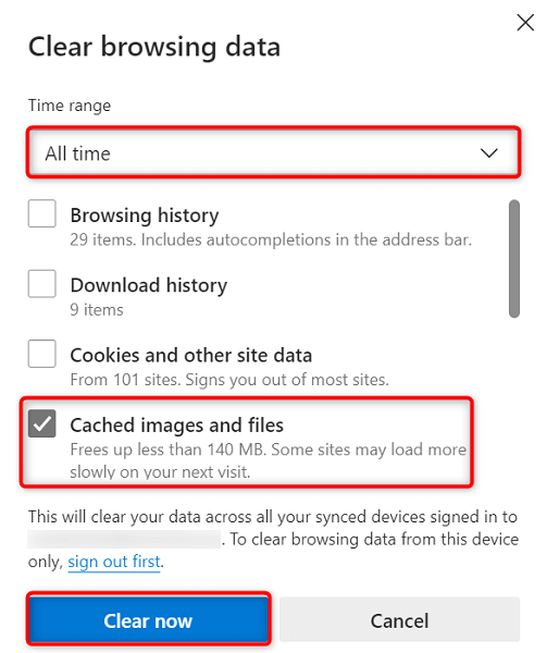 11-clear-cache-in-edge - Online Tech Tips Clear Your Web Browser’s Cache image 3 - 11-clear-cache-in-edge