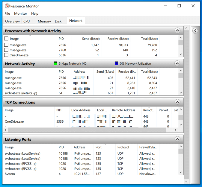 11-Resmon-Network-Details - Online Tech Tips Checking for Monitoring Software image 6 - 11-Resmon-Network-Details
