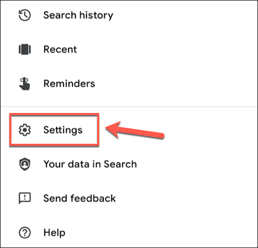 12-Google-App-Settings-Option - Online Tech Tips Turning Off Google SafeSearch in the Google Search App on Android image 2 - 12-Google-App-Settings-Option