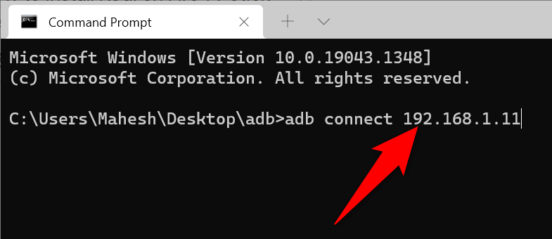 13-connect-adb - Online Tech Tips Install Kodi on Fire TV Stick Using a Computer image 4 - 13-connect-adb