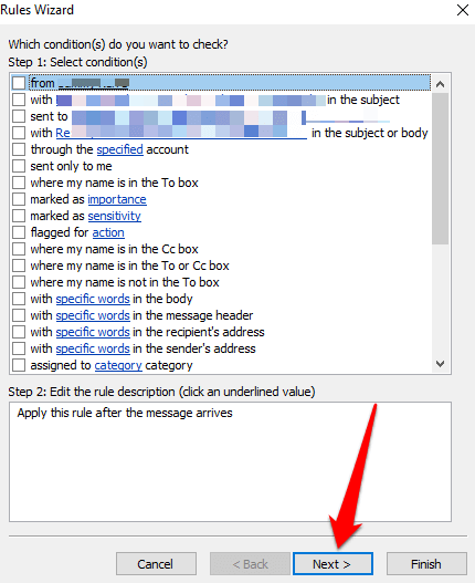 13-how-to-forward-outlook-emails-to-gmail-conditions - Online Tech Tips How to Forward Outlook Email to Gmail image 13 - 13-how-to-forward-outlook-emails-to-gmail-conditions