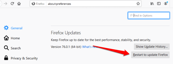 13-update-firefox - Online Tech Tips How to Fix Netflix Error Code f7701-100 image 12 - 13-update-firefox