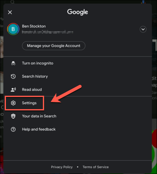 16-Google-App-iPad-Settings-Option - Online Tech Tips Turning Off Google SafeSearch in the Google Search App on iPhone and iPad image 2 - 16-Google-App-iPad-Settings-Option