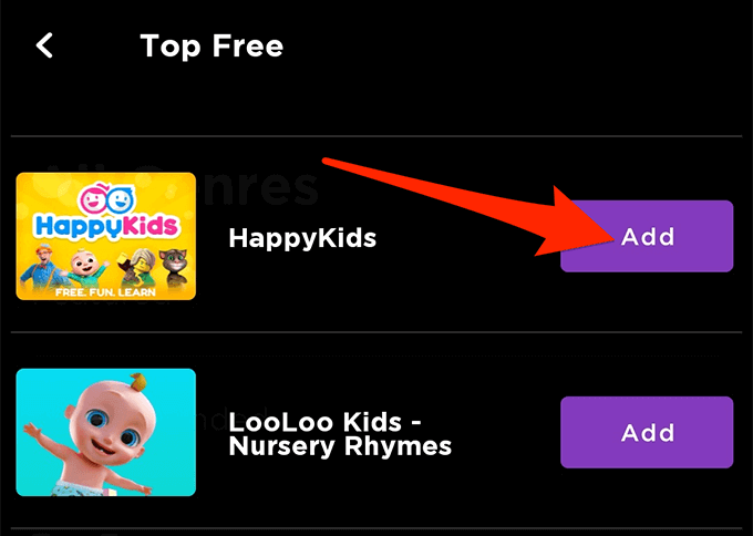16-roku-app-add-channel - Online Tech Tips Add a Channel to Roku Using the Roku Mobile App image 5 - 16-roku-app-add-channel