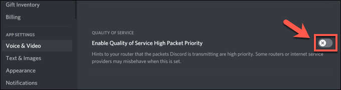 18-Discord-Disable-QoS - Online Tech Tips Disable Network Quality of Service Settings on Discord image 2 - 18-Discord-Disable-QoS