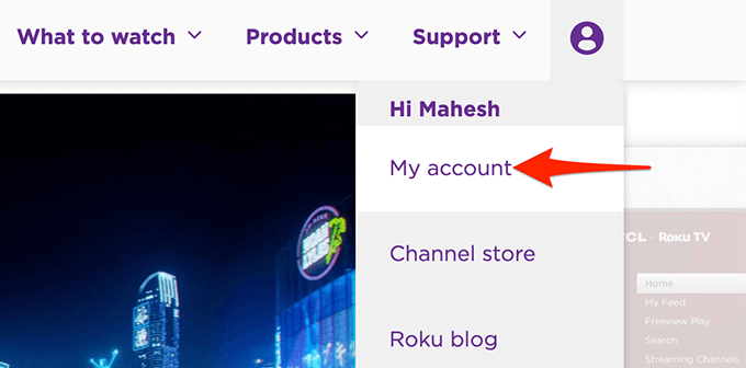 19-roku-my-account - Online Tech Tips Add a Non-Certified Channel to Roku image - 19-roku-my-account