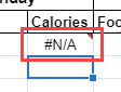 22-vlookup-calorie-counter-4b - Online Tech Tips Example 2: Using VLOOKUP to Calculate Daily Calories image 5 - 22-vlookup-calorie-counter-4b