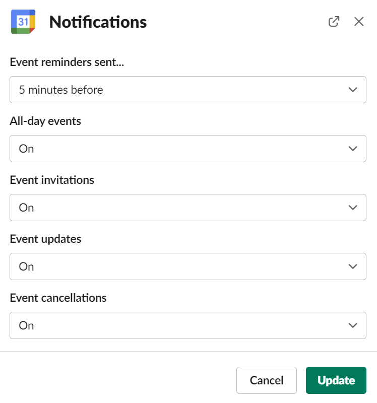 22Notifications - Online Tech Tips What Can You Do with the Google Calendar Slack Integration? image 8 - 22Notifications