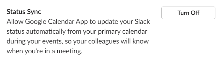 23StatusSync - Online Tech Tips What Can You Do with the Google Calendar Slack Integration? image 9 - 23StatusSync