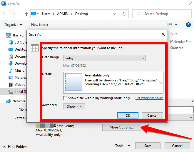 25-how-to-add-your-outlook-calendar-to-google-calendar-more-options-date-range - Online Tech Tips How to Export Your Outlook Calendar to Google Calendar image 3 - 25-how-to-add-your-outlook-calendar-to-google-calendar-more-options-date-range