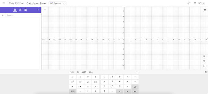 3-Geogebra - Online Tech Tips The Best Online Scientific Calculators image 3 - 3-Geogebra
