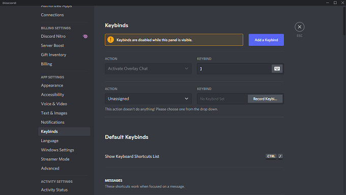 4-Keybinds - Online Tech Tips How to Enable Discord Streamer Mode image 4 - 4-Keybinds