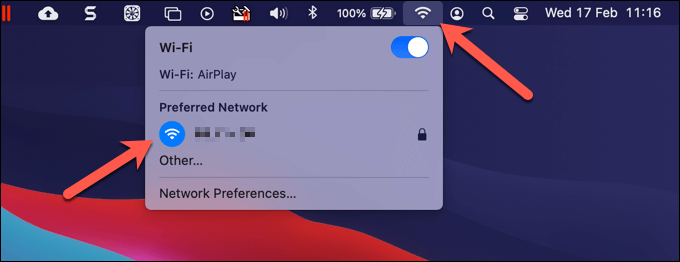 4-Mac-Network-Quick-Setting-Option - Online Tech Tips Checking Your Network and Internet Connections image 2 - 4-Mac-Network-Quick-Setting-Option